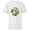 White, variant on Star Wars Yoda Lucky Shamrock St. Patrick’s Day - Short Sleeve T-Shirt for Kids - Customized-White