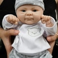 thumbnail image 3 of Miaio 14 inch Reborn Baby Dolls Clothes - Newborn Baby Doll Matching Outfit Accessories Gift Set - K, 3 of 6