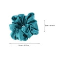 thumbnail image 2 of Moluckfu 6Ud Coletero De Tela Satinado Color Surtido Elástico Para Peinados Y Duraderos Mujer, 2 of 6