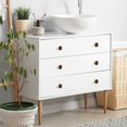 thumbnail image 4 of Yayeee 8 Pack Cabinet Knobs with Screws Round Zinc Drawer Pulls for Kitchen, Moon Pattern, 4 of 9