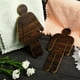 thumbnail image 3 of 2 Pieces Restroom Sign Wooden Restroom Standing Sign Male and Female Sign for Business Home Office and Restaurants, 3 of 7