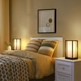thumbnail image 1 of DEWENWILS 2-Pack Lamps Table with USB, Dimmable, Touch Table Lamp with LED Bulb for Bedroom, Living Room, Study, Office, 1 of 7