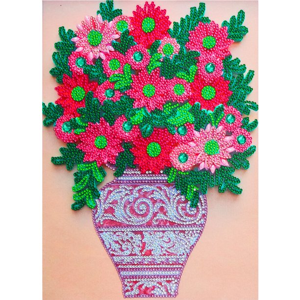 5D flores forma especial parcial diamante pintura DIY pared arte artesanía mosaico conjunto Hugtrwg Para estrenar