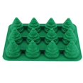 thumbnail image 5 of 2025 12 Hole DIY Christmas Tree Silicone Mold Cake Mould for Mousse Chocolate Muffin Baking Tool, 5 of 5