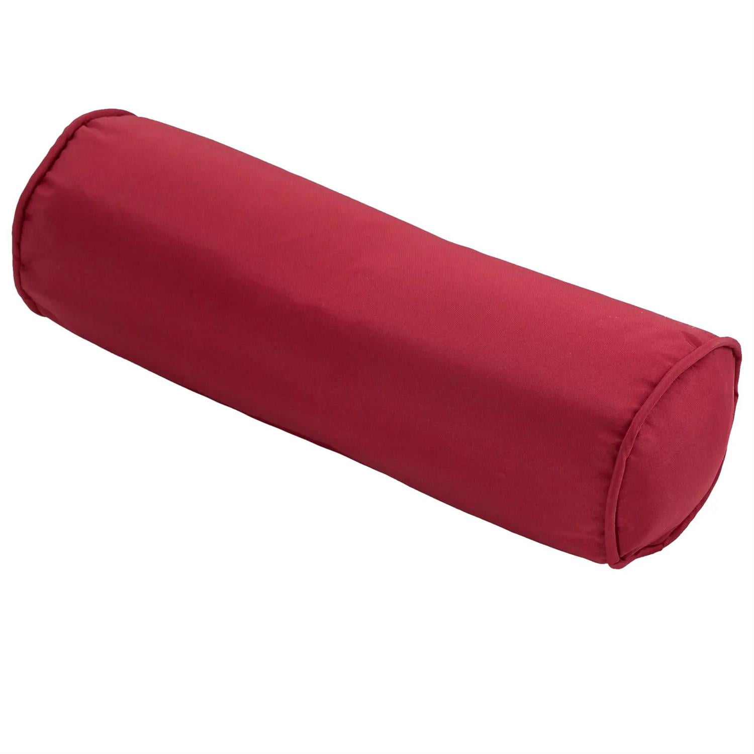 Demi Bonn Outdoor Glider Chairs Swing Glider Rocking Chair, Double Patio Bench, 2 Person Loveseat with Steel Frame, Cushions, Pillow Armrests, Red