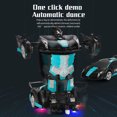 thumbnail image 3 of Rc Car Robot Control Remoto Robot Juguetes Deformación Coches Robot Detección De Gestos Un Botón Transformar 360 ° Rotación Drifting El Mejor Regalo Para Niños Niñas Eigraketly EL018082-09, 3 of 5