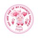 thumbnail image 1 of Teissuly Valentine's Day Dwarf Door Sign PVC Printing - Home Decoration Pendant Valentine's Day Ornaments Decorations Gift 7cm/3.14inch Teissuly WER202312023911, 1 of 2