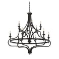 thumbnail image 3 of Traditional Twelve Light Chandelier in English Bronze Finish Bailey Street Home 159-Bel-2333246, 3 of 3