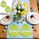 thumbnail image 1 of Servilletas de huevo de pascua alienígenas | Paquete de servilletas desechables multicolor de 40 | Papel Absorbente Premium 13x13 in | Tacto suave, limpieza fuerte, perfecto para reuniones, eventos, 1 of 7