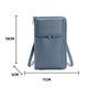 thumbnail image 2 of Bolso bandolera de cuero pequeño para mujer, bolsos de hombro ligeros cruzados, 2 of 5