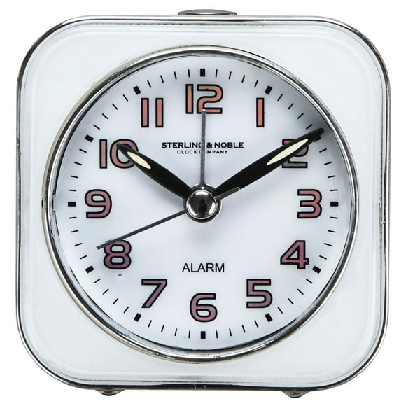 Hometrends Analog Square Alarm Clock