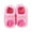 Pink, variant on Xijirk Solid Knitted Baby Booties 3D Floral Decor Sock Shoes Soft Non Pre Walker Crib Shoes Warm Baby Footwear Red,0-3 Months