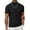 All Black, variant on COOFANDY Mens Mock Turtleneck Short Sleeve Sweater Casual Stylish Knitted Pullover Slim Fit Dress Sweater Basic Tops