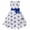 00@Blue711, variant on Kiijoy Toddler Girls Flower Embroidery Sleeveless Dress Party Pageant Bow A Line Dresses
