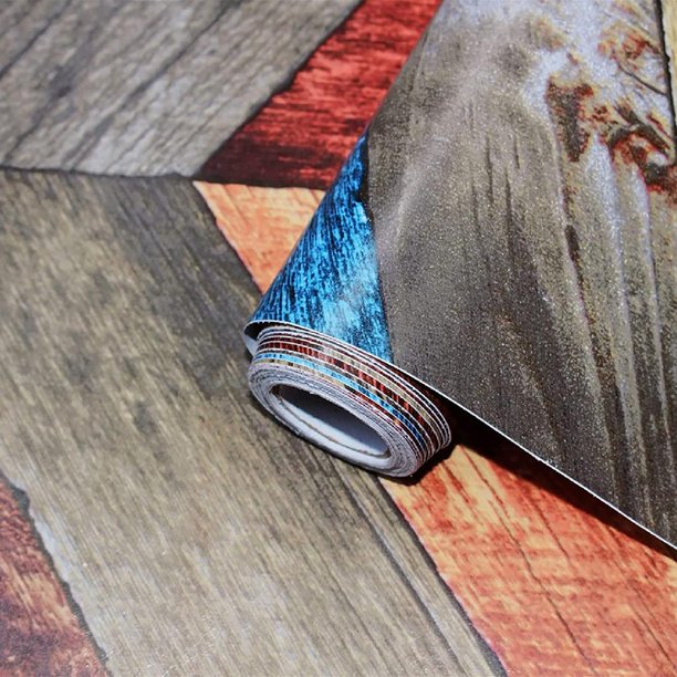 Peel and Stick Wallpaper Vintage Wood Wall Paper Removable Wallpaper