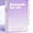 Purple-PP-clearacne, variant on Dyegold A4 Clear Pocket Document Folder 60 Page Expandable File Organizer Gradient Frosted Cover Test Paper Storage Binder for School Office Home Supplies