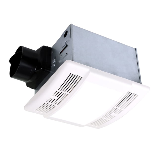 Akicon Bathroom Fan with Light Ultra Quiet 90CFM 1.5Sone Ventilation Fan Exhaust Fan with LED Light?11W E26 Base LED Bulb Included?