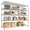 Silver, variant on REIBII 45.3"W 4 Tier Metal Shelves Adjustable Wire Shelving for Storage Pantry Kitchen Living Room Shelves