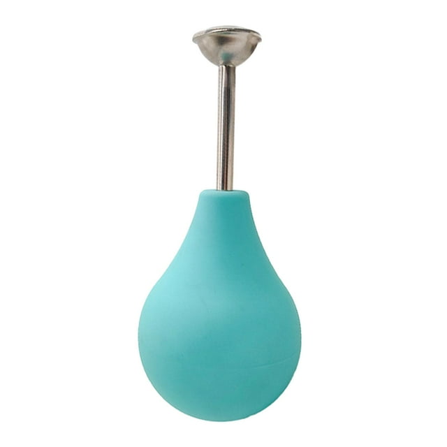 Regadera de jardín para uso doméstico, pequeña, manual, con agua a presión. verde