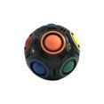 thumbnail image 1 of Juguete de rompecabezas con forma de cubo de Rubik, bola arcoíris, colores a juego, 1 of 7