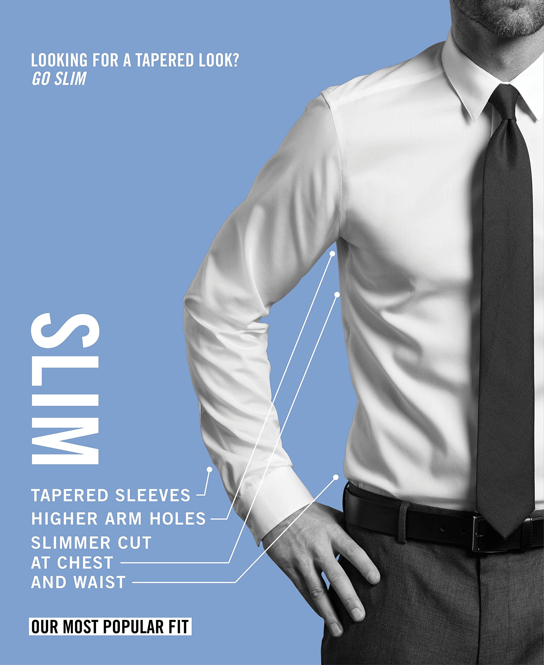 Van Heusen Mens Dress Shirt Slim-Fit Flex-Collar - Walmart.com Van Heusen Mens Dress Shirt Slim-Fit Flex-Collar - Walmart.com