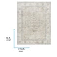 thumbnail image 4 of Livabliss x Becki Owens Lila Vintage Medallion Area Rug,7'10" x 10',Off-White, 4 of 11