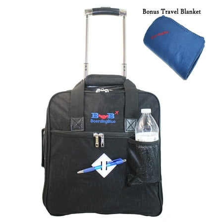 Boardingblue underseat 16” Allegiant Air Rolling Personal Item Under Seat Bag +