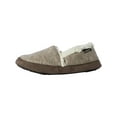 thumbnail image 2 of isotoner Marisol Microsuede Women's Slippers, Memory Foam, Indoor/Outdoor Sole, 9.5-10.5 M US -7534 (Oatmeal Heather, XL), 2 of 10