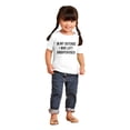 thumbnail image 4 of Funny I Was Left Unsupervised Joke Toddler Boy Girl T Shirt Infant Toddler Brisco Brands 6M, 4 of 5