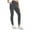 Grey, variant on Womens Pants Suits Dressy Clearance! Women's Solid Color Yoga Leggings with Soft Stretchy Opaque Slim Fit High Waist Pocket Yoga Pants Black