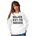 thumbnail image 4 of Major Key Success Motivational Sweatshirt for Men or Women Brisco Brands L, 4 of 6