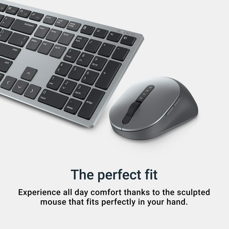 Dell, Pro Plus Keyboard and Mouse, KM7321W, Titan Gray - Walmart.com