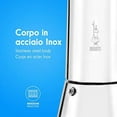 thumbnail image 3 of Bialetti New Venus Induction, Stovetop Coffee Maker, 18/10 Steel, 6-Cup Espresso, suitable for all types of hobs, 3 of 4