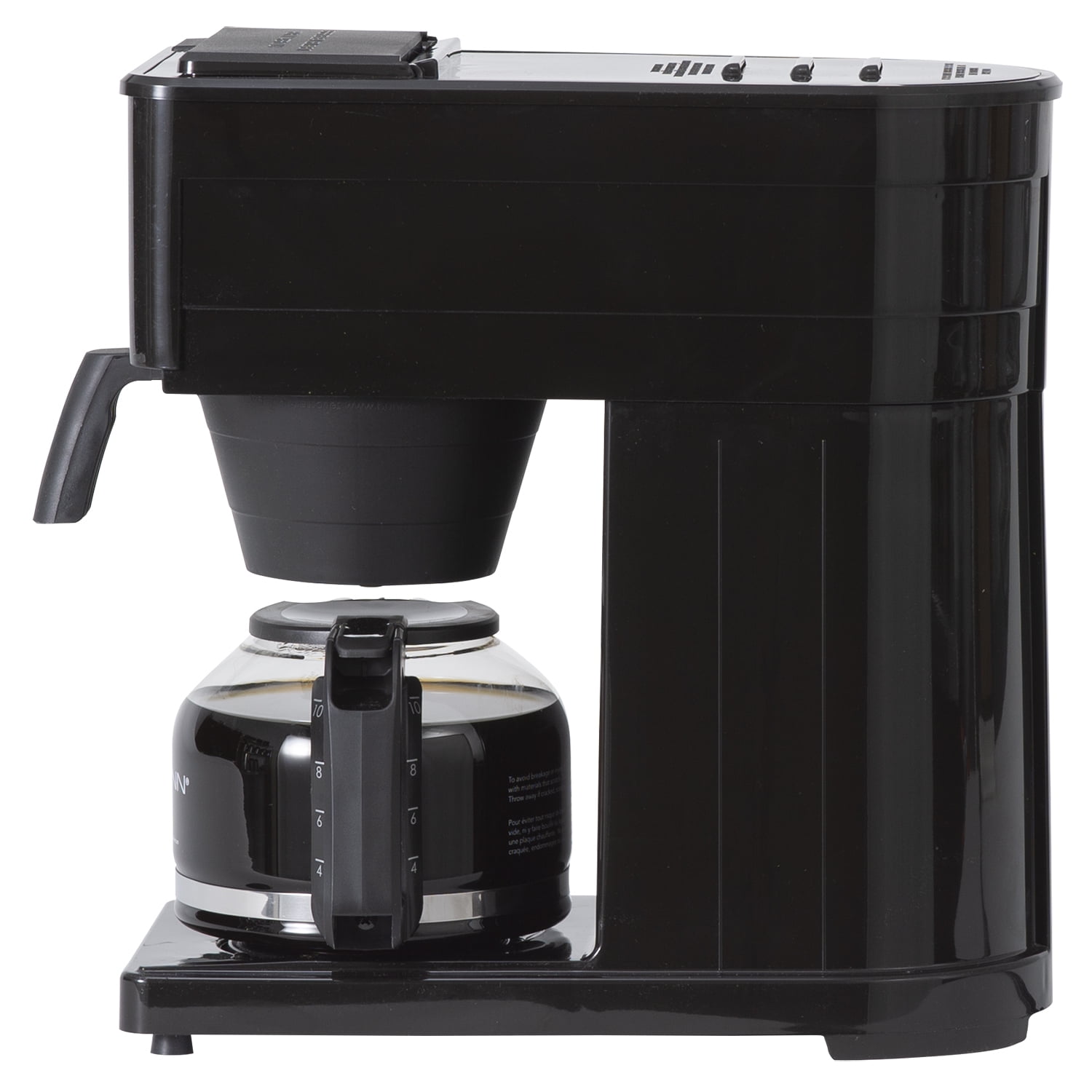 Bunn BTX 10- Cup Black Stainless Steel Drip Coffee Maker and Home Coffee  Brewer 38200.0016 - The Home Depot