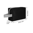 thumbnail image 3 of Danhjin Cosmetic Bag, Large Capacity Waterproof Travel Organizer for Makeup and Toiletries, 3 of 5