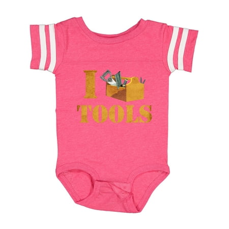 

Inktastic I Love Tools Gift Baby Boy or Baby Girl Bodysuit