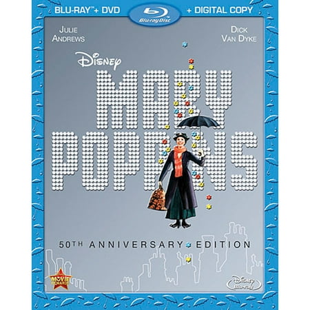Mary Poppins (50th Anniversary Edition) (Blu-ray + DVD + Digital Copy)