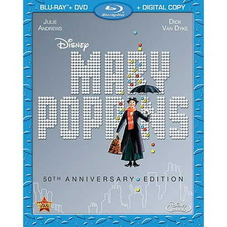 - Mary Poppins (50th Anniversary Edition) (Blu-ray + DVD + Digital Copy)