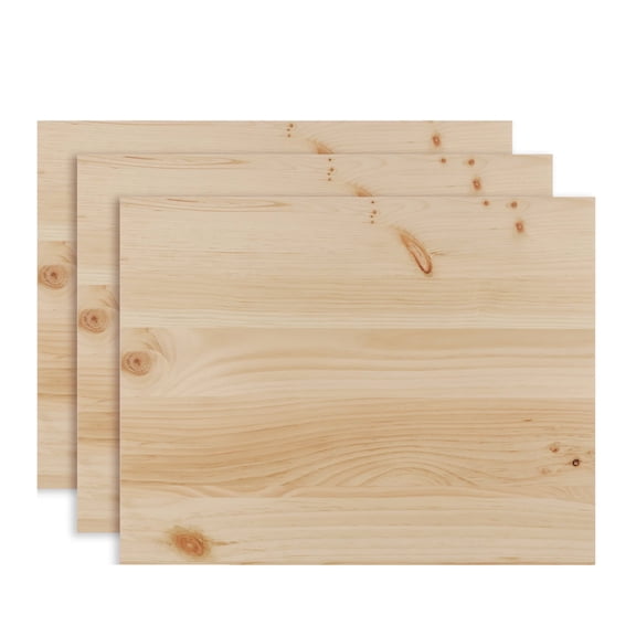 FOGGY BOTTOM WOODWORKS 0.69  X 16 X 20 EDGE GLUED PINE 3-PACK