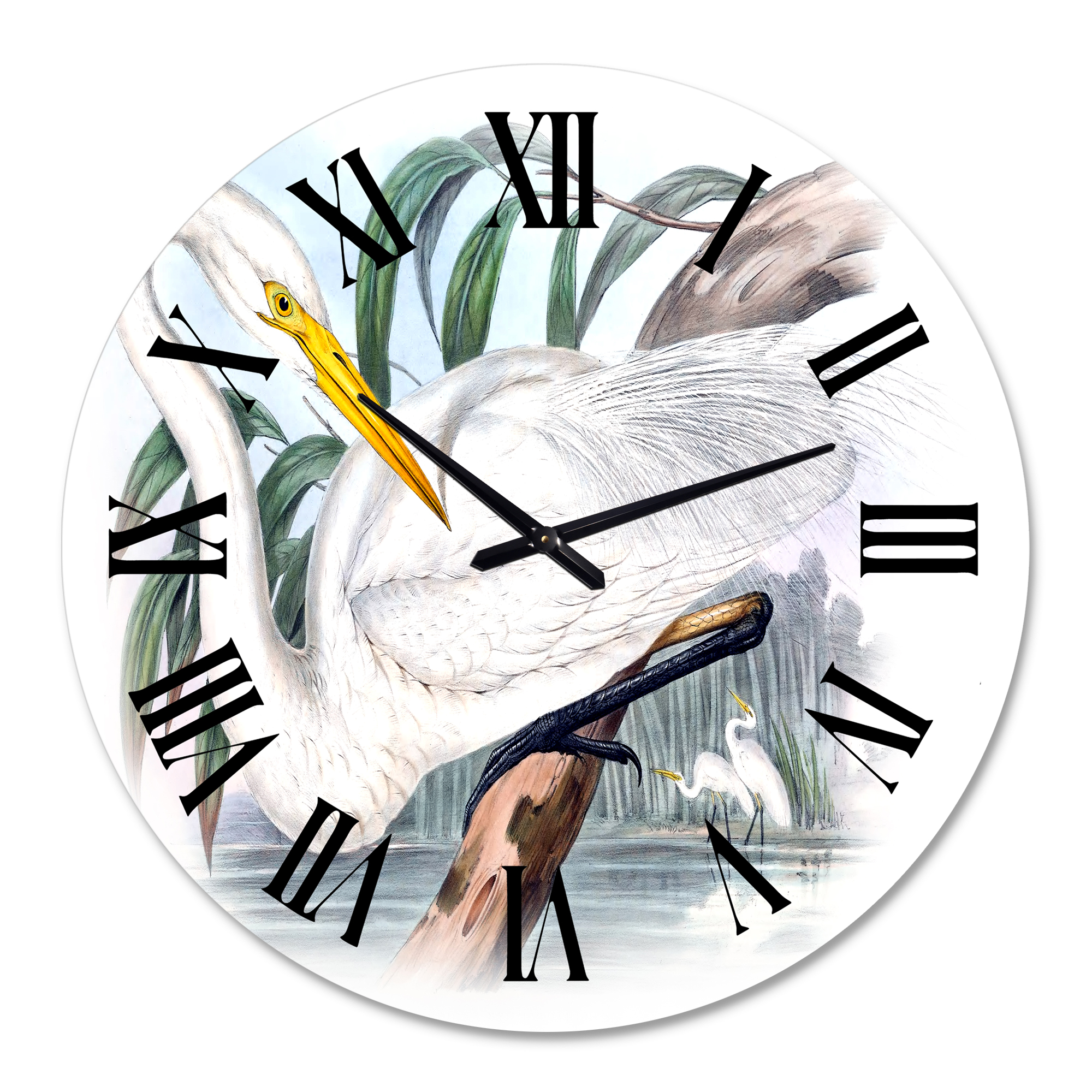 Designart 1 in Quartz Traditional Wall Clock