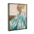 thumbnail image 3 of Stupell Botanical Trendy Fashion Collage Botanical & Floral Painting Gray Floater Framed Art Print Wall Art, 3 of 6