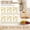 Gold, variant on 6 Sets 3 Tier Cake Stand Hardware Kit Heavy Duty Metal Tiered Tray Plate Stacking Fittings for Dessert Cupcake Fruit Display Black Silver Gold
