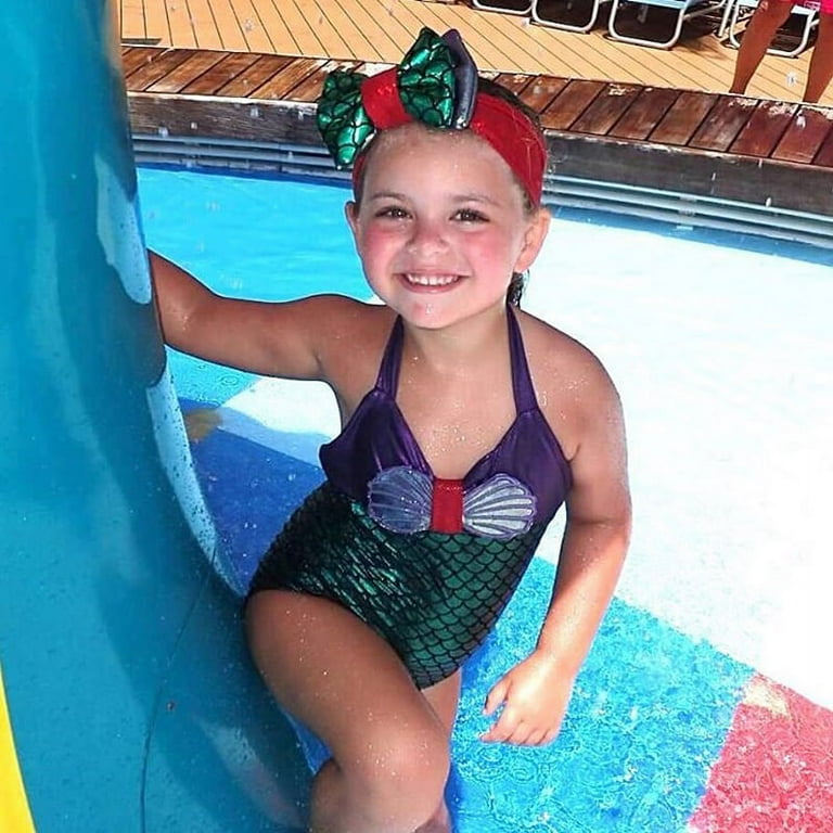Mermaid bathing hotsell suit walmart