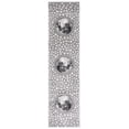thumbnail image 2 of SAFAVIEH Carousel Kids Moon in the Stars Runner Rug, Light Gray/White, 2' x 8', 2 of 10