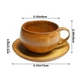 thumbnail image 3 of Inerposs Ceramic Coffee Cups Set, Exquisite Heat Proof Coffee Mugs, Stylish Household Breakfast Cups, Functional Drinking Experience, Ideal for Kaffee Lovers, 3 of 7