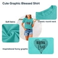 thumbnail image 4 of XCHQRTI Country Music T Shirts Beautiful Crazy Tshirts for Women Short Sleeve Concert Tops, 4 of 5