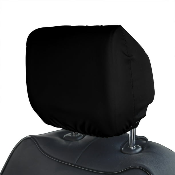 ShenMo 4 Pieces Auto Headrest Cover Universal Car Headrest Cover