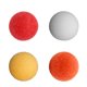 thumbnail image 5 of 4pcs Classic Mini Football Toy Table Soccer Footballs Reemplazo de pelotas Juego de fútbol de plástico de mesa para el hogar al aire libre (blanco, rojo, naranja) FRCOLOR Hogar7881964, 5 of 7