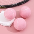 thumbnail image 2 of High Bounce Pink Tennis Balls Indoor Outdoor Tennis Balls Creative Tennis Balls for Indoor Courts and Competition, 2 of 11