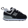 thumbnail image 2 of New Balance 574 Core Bungee Infant/Toddler Shoes Size 5, Color: Black/Grey, 2 of 4